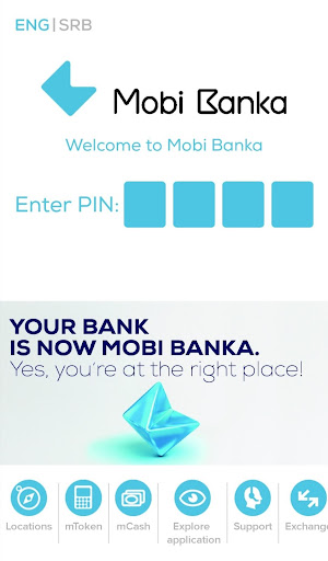 Android application Mobi Banka screenshort