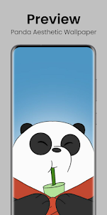 Panda Aesthetic Wallpaper