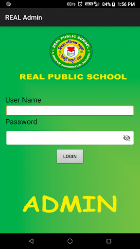 REAL ADMIN APP Screen 3