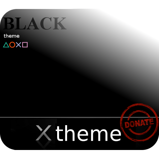 Black theme for XPERIA 2 2.0.3 Icon