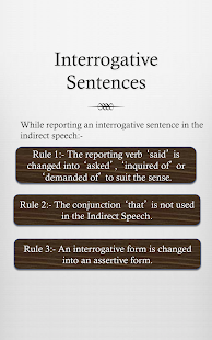 Grammar : Reported Speech Lite Captura de pantalla