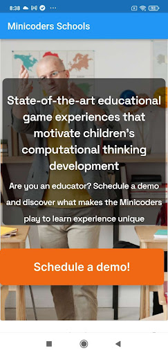 Android application Minicoders Schools screenshort