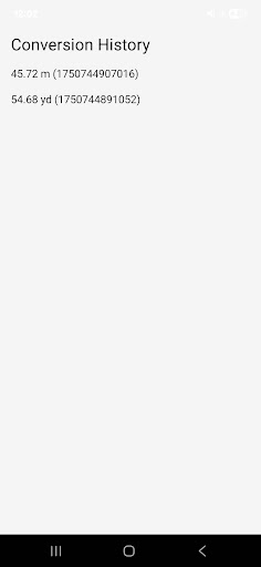 Meters To Yards Converter