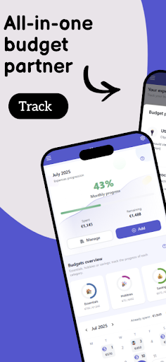 Screenshot of Shared expenses – Boney