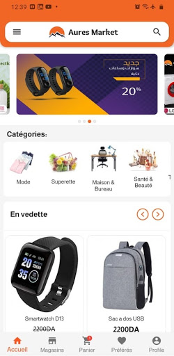 Aures Market  Achat en ligne