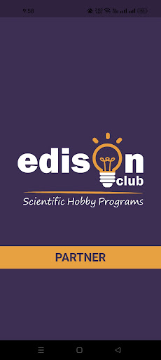 Android application Edison Club Partner screenshort