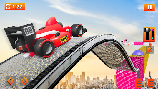 เกมแข่งรถ Sonic Car Stunt 3D