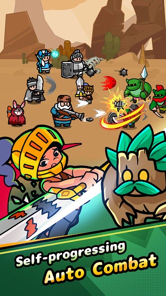 Idle Rumble Heroes 1.4.1 APK + Mod (Mod Menu / God Mode / High Damage / Invincible) for Android