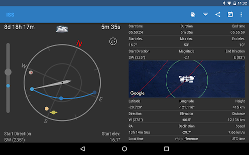 ISS Detector Pro Captura de tela