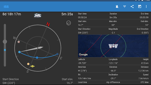 ISS Detector Pro v2.04.80 MOD APK (AD Free/Patched) Gallery 8