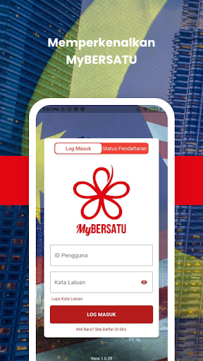 Android application BERSATU screenshort