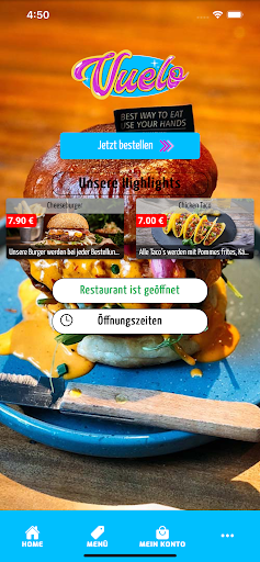 Android application Vuelo Lounge screenshort