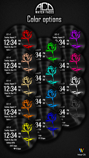 ACD076 Metallic Rose Screen 2