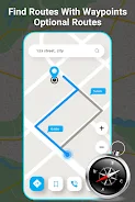 GPS Navigation - Route Finder, Direction, Road Map