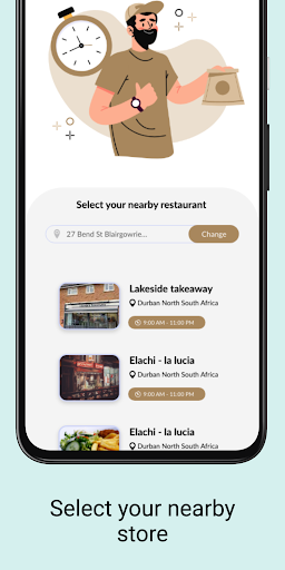 Lakeside Takeaway Screen 2