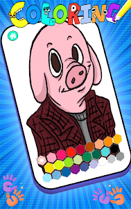 John Pork Coloring
