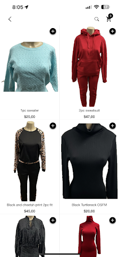 Sherry Honeys Boutique Screen 3