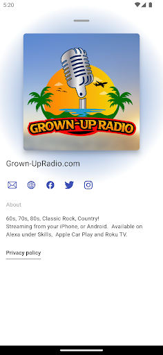 Grown-up Radio Screen 3