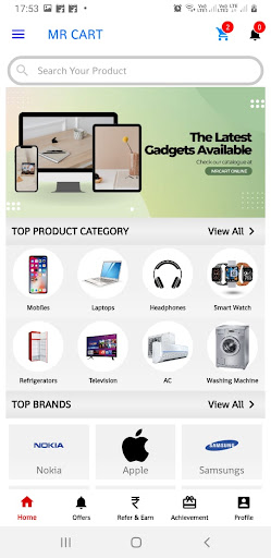 MR CART ONLINE SHOPPING Screen 2