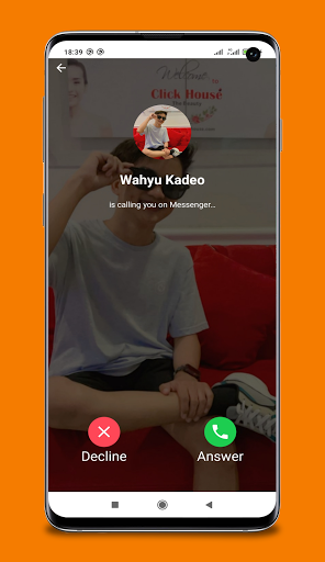 Android application Wahyu Kadeo Video Call screenshort