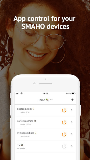 Android application SMAHO screenshort