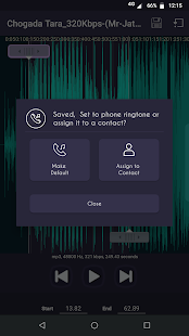 Ringtone Maker - MP3 Cutter Skärmdump