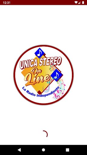Android application Unica Stereo screenshort