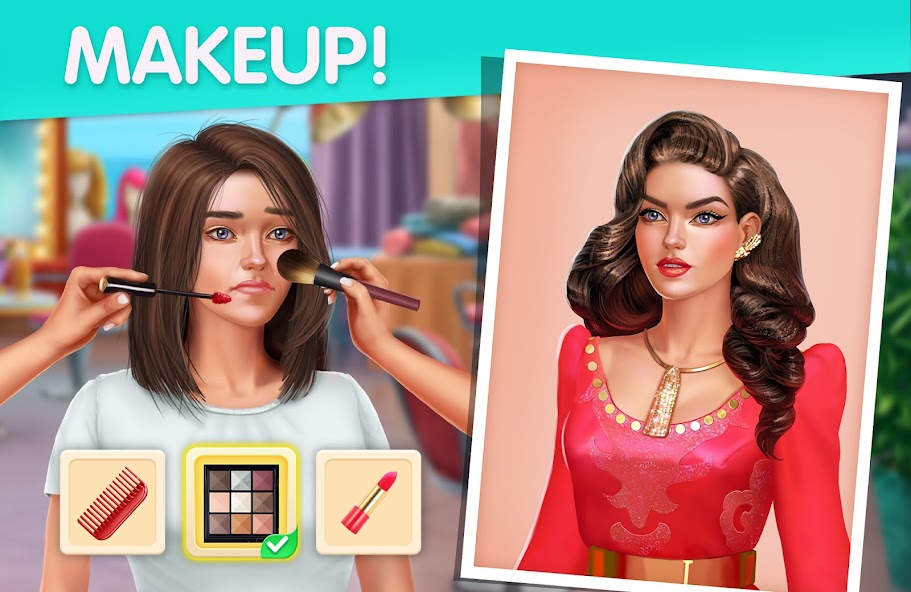 Hollywood Legends: Makeover 2.3.2 APK + Mod (Unlimited money) untuk android