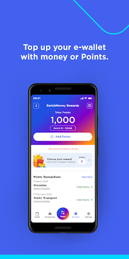Screenshot of EnrichMoney