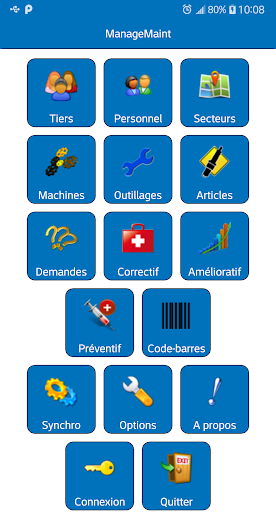 GMAO ManageMaint Screen 2