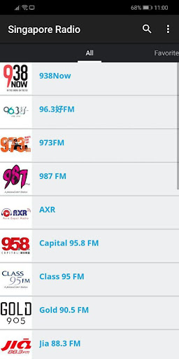 Singapore Radio Screen 2