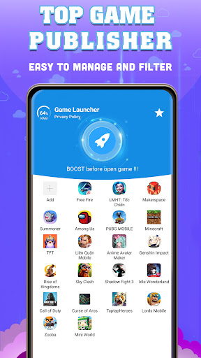 Game Launcher: Booster Cleaner Apk1