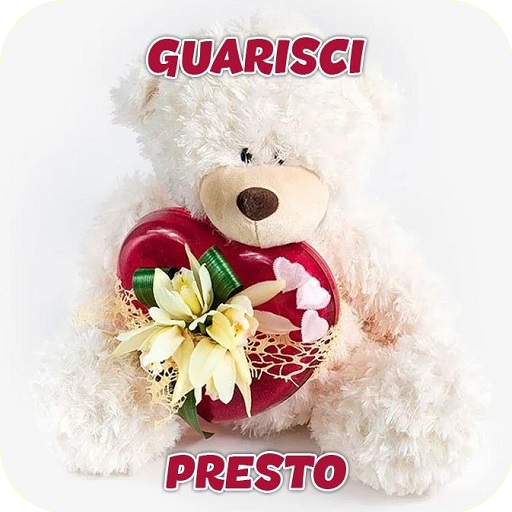 Auguri di pronta guarigione logo