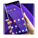 Cover Image of Download Purple Business Theme For Galaxy 1.1.4 APK
