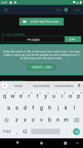securMeet Screen 3