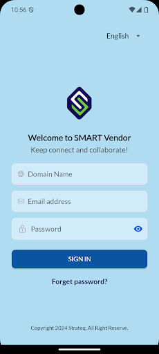Android application SMARTSD Vendor screenshort