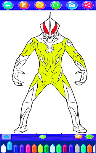 Ultra Book Hero Coloring New - v12.6.12