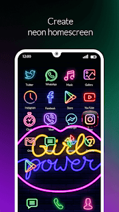 Neon Icon Changer App 1.9 screenshots 1