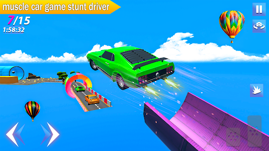 US Car stunts 3D Car Race Game