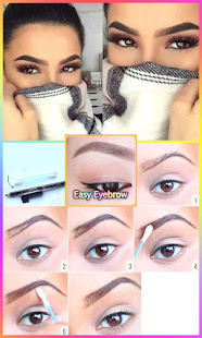 Easy Eyebrow Hairstyle App for Women 2.1 APK screenshots 5
