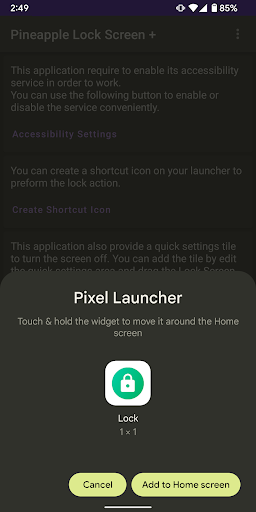 Pineapple Lock Screen + Screen 2