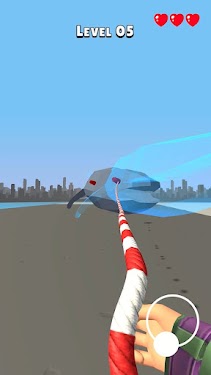 #3. Pull it Right : Rope 3D (Android) By: FiveMoreMinutes Games
