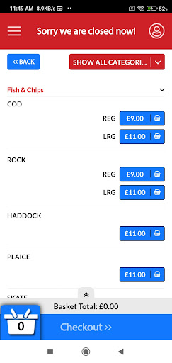 Cod Rocks Fish & Chips Screen 2