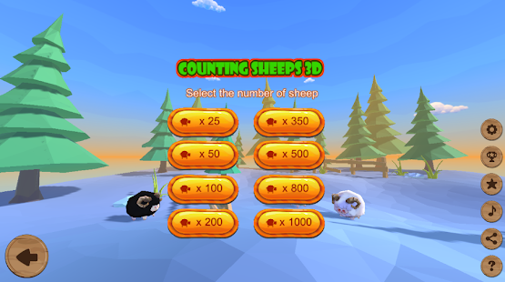 Counting sheep - go to bed Screenshot