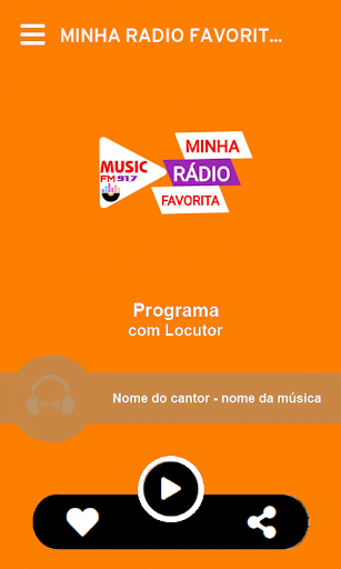 Minha Rádio favorita Screen 2