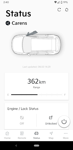 Kia Connect Screen 3