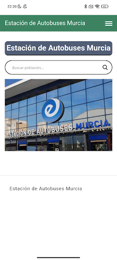 Android application Estación de Autobuses Murcia screenshort