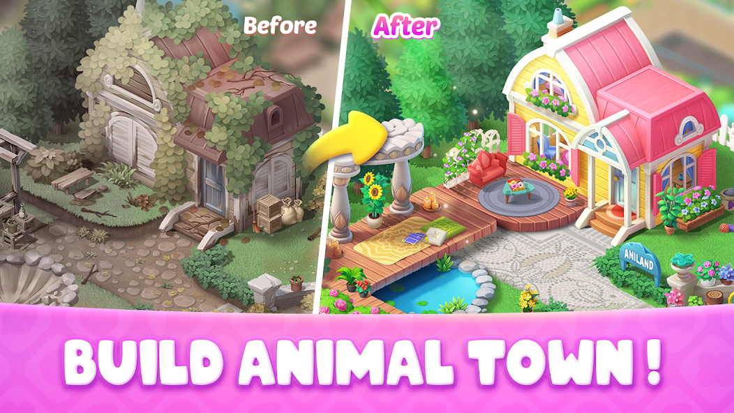 Aniland: Dream Town 0.13.0 APK + Mod (Unlimited money) for Android