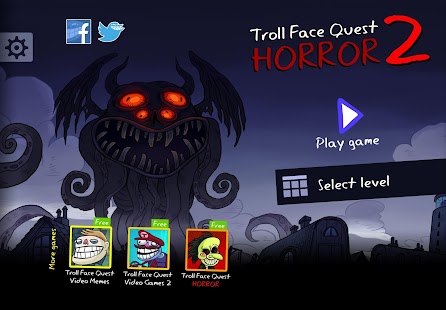 Troll Face Quest: Horror 2 Screenshot