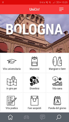 Android application UniOn! IT screenshort
